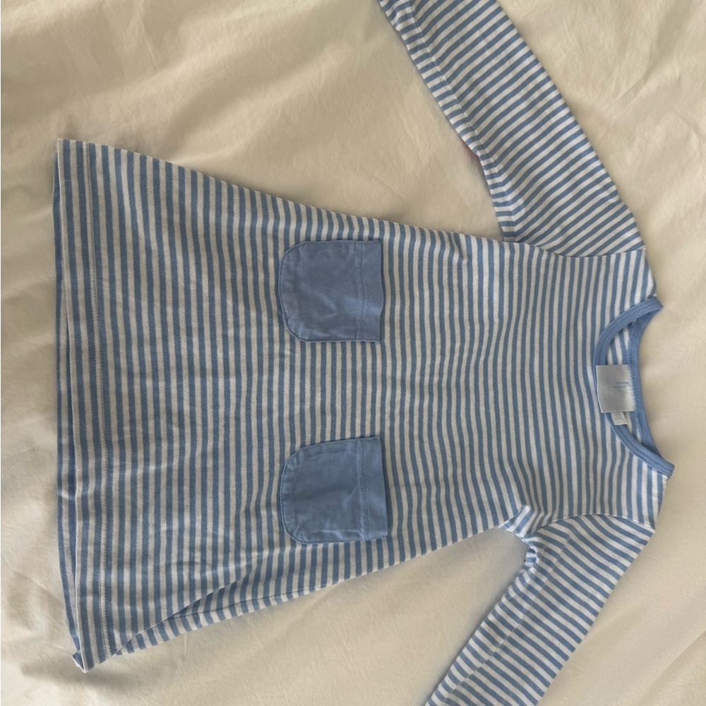Little English Blue Heart Dress